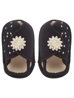 Coco Candy - Polka Dot Booties - Blue