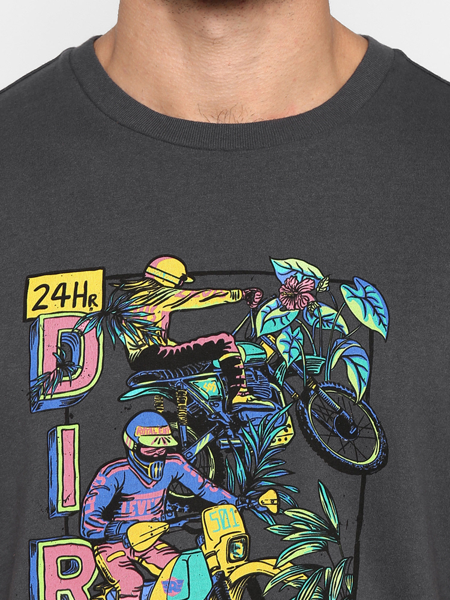 Royal Enfield X Levis Dirt Bike T-Shirt 