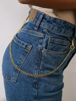 Pipa Bella by Nykaa Fashion - Minimal Gold Chain Belt