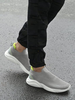 Off Limits - Derek Light Grey Shoes