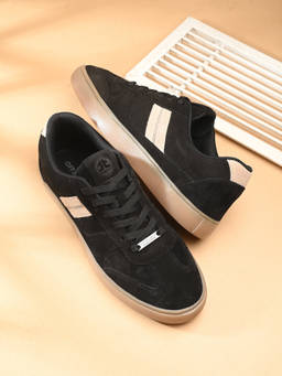 Off Limits - Memphis Genuine Leather Black Sneaker