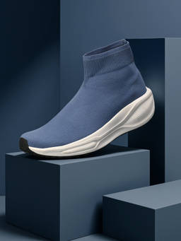 Off Limits - Bareform Air Force Blue Shoes