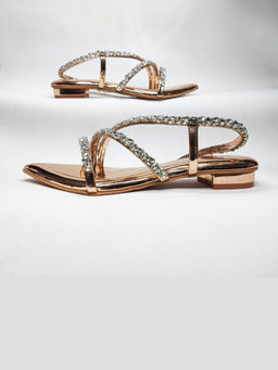 THE ALTER - Kiara Embellished Flats