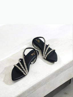 THE ALTER - Kiara Embellished Flats