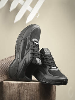 Off Limits - Hector Black Lace-Up Shoes