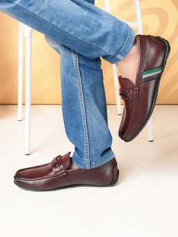 Pelle Albero - Bordo Leather Casual Loafers