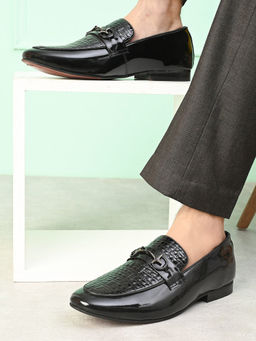 Pelle Albero - Men Black Colour Leather Mocassin Shoes