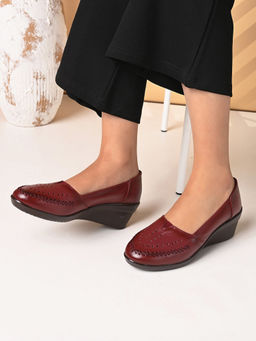 Pelle Albero - Cherry Leather Loafers