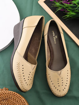 Pelle Albero - Cream Leather Loafers