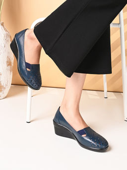 Pelle Albero - Blue Leather Loafers