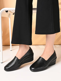 Pelle Albero - Black Leather Loafers