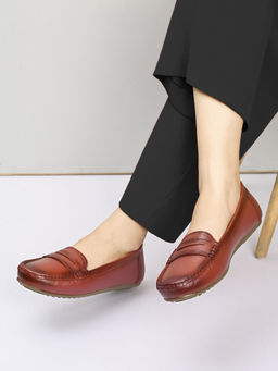 Pelle Albero - Women Leather Cherry Loafers