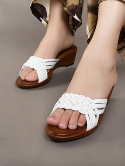 Pelle Albero - Women White Wedges
