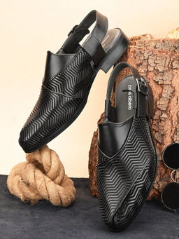 Pelle Albero - Black Leather Casual Shoes