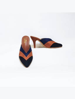 THE ALTER - Veronica Colourblock Mules