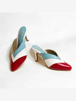 THE ALTER - Veronica Colourblock Mules