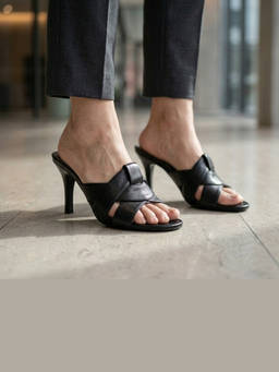 Global Step - Velmora Muse Black Heels