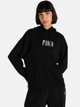 Puma - Swxp Graphic Women Black Hoodie