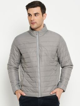 Cantabil - Men Grey Casual Jacket