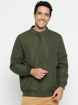 Cantabil - Men Olive Casual Reversible Jacket