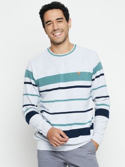 Cantabil - Men Grey Casual Sweater