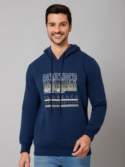 Cantabil - Men Blue Casual Sweatshirt