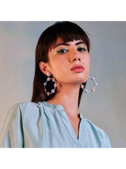 Charkhee - Womens Snowball Earring