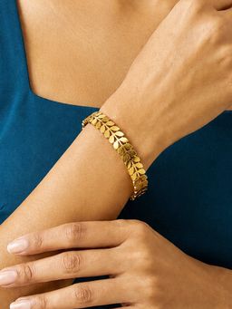 ARTKLIM - Golden Leaf Vine Anti-Tarnish Bracelet