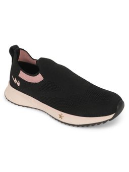 Campus - MASON Women Black Walking Shoes