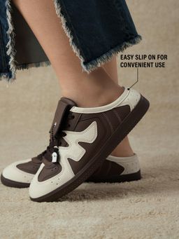 The Souled Store - UBZ 0.5: Mocha Brown Women Sneakers