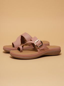 ERIDANI - Levi Pink Slip On Sandals