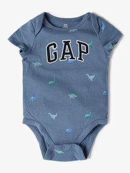 GAP - Blue Printed Cotton Regular Onesie