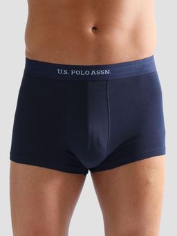 U.S. POLO ASSN. - Blue Anti Microbial Solid Et006 Trunks