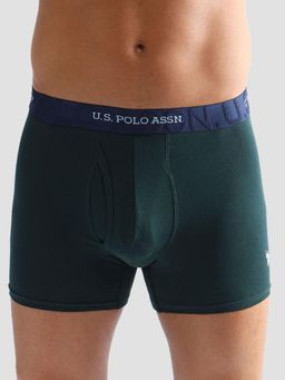 U.S. POLO ASSN. - Green Anti Microbial Solid Et007 Trunks