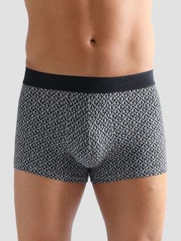 U.S. POLO ASSN. - Black Anti Microbial Geometric Pt005 Trunks