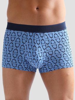 U.S. POLO ASSN. - Blue Anti Microbial Printed Pt005 Trunks