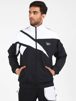 Reebok - Classics Cl F Fr Tracktop Black Casual Track Top