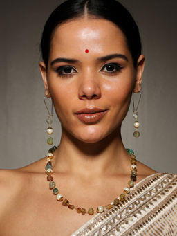 VENI - 18KT Gold-Plated Beaded Jewellery Set
