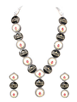 VENI - 18K Gold-Plated Beaded Jewellery Set