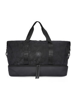 Tommy Hilfiger - Xavi Polyester Unisex 42 L Gym Duffel Bag - Black , Laptop Compartment - 14 Inch (M)