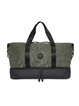 Tommy Hilfiger - Xavi Polyester Unisex 42 L Gym Duffel Bag - Olive , Laptop Compartment - 14 Inch (M)