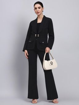 Powersutra - Tailored Black co-ord set