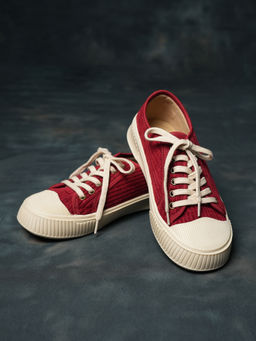 Theater - Women Wicked Brothers Cherry Red Lace-Up Sneakers