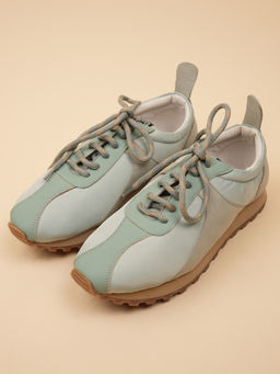 Theater - Women Seoul Teal Lace-Up Sneakers