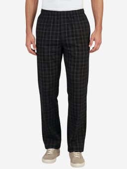 Bonjour - Black Checks Cotton Pyjama