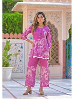 Autumnlane - Iti Iris Printed Cotton Co-Ord (Set of 2)