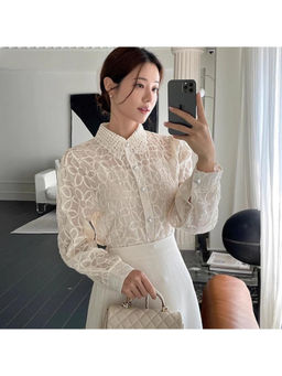 MISS MOSA BY AKANKSHA - Irina Embroidered Formal Shirt