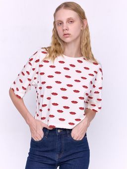 Cover Story - Emily Red Lips T-Shirt