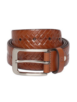 United Colors of Benetton - Tan Textured Leather Belt