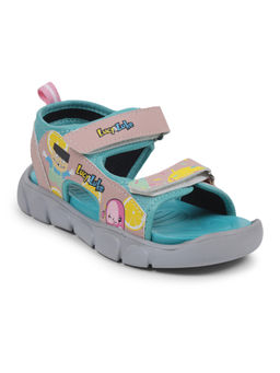 LIBERTY - Lucy & Luke Flynn-42 Green Sandals For Kids